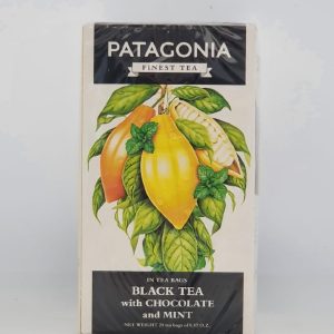 Te de Saquito Negro Con Chocolate y Menta,