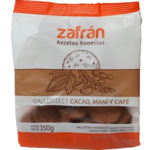 Galletitas Cacao, Mani y Café