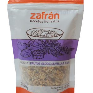 Granola de Frutos Secos Semillas y Miel