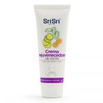 Crema Facial Rejuvenecedora de Noche con Almendras, pepino y Limon